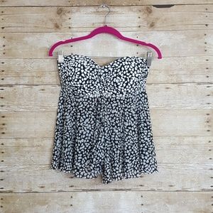 Halter Mesh Tankini Top